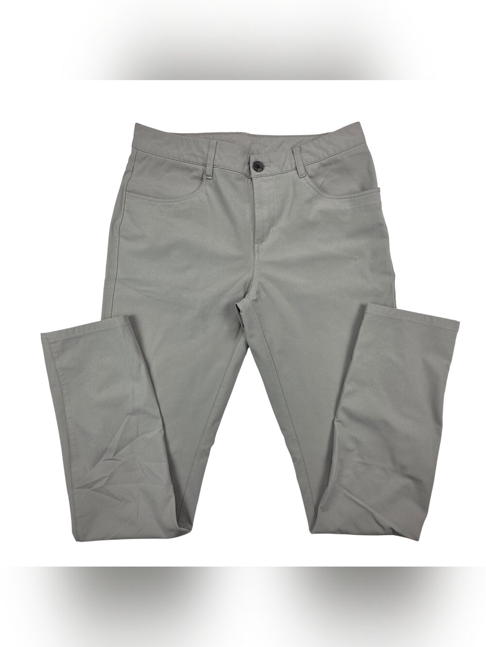 Vuori Meta Pants Mens 30x31 Gray 5-Pocket Performance Stretch Golf V430